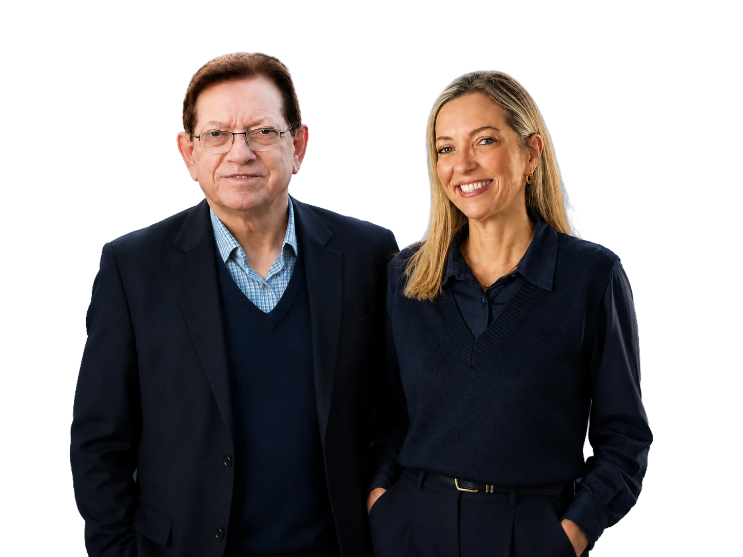 Leatrice Bez e Edinho Bez em foto institucional